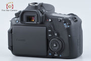 【中古】Canon キヤノン EOS 60D デジタル一眼レフカメラ シャッター回数僅少