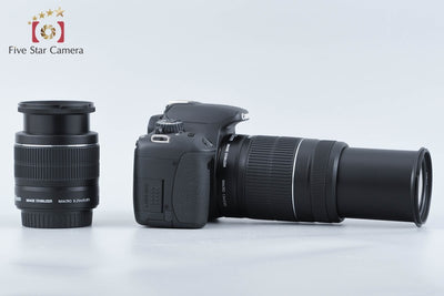 【中古】Canon キヤノン EOS Kiss X4 ダブルズームキット シャッター回数僅少