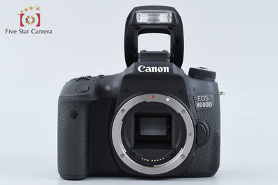 【中古】Canon キヤノン EOS 8000D ダブルズームレンズキット 元箱付き
