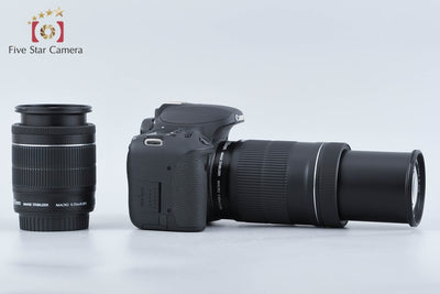 【中古】Canon キヤノン EOS 8000D ダブルズームレンズキット 元箱付き