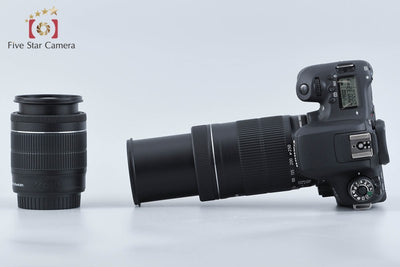 【中古】Canon キヤノン EOS 8000D ダブルズームレンズキット 元箱付き