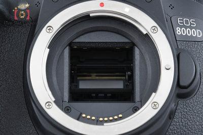 【中古】Canon キヤノン EOS 8000D ダブルズームレンズキット 元箱付き