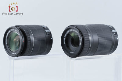 【中古】Canon キヤノン EOS 8000D ダブルズームレンズキット 元箱付き