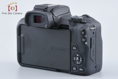 【中古】Canon キヤノン EOS R50 ダブルズームキット ブラック シャッター回数僅少 元箱付き