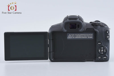 【中古】Canon キヤノン EOS R50 ダブルズームキット ブラック シャッター回数僅少 元箱付き