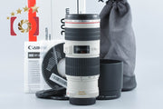 【中古】Canon キヤノン EF 70-200mm f/4 L IS USM 元箱付き