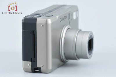 【中古】CONTAX コンタックス Tvs DIGITAL チタン コンパクトデジタルカメラ