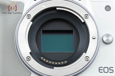 【中古】Canon キヤノン EOS Kiss M2 ダブルズームレンズキット ホワイト