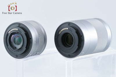 【中古】Canon キヤノン EOS Kiss M2 ダブルズームレンズキット ホワイト