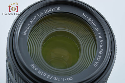 【中古】Nikon ニコン AF-P DX NIKKOR 70-300mm f/4.5-6.3 G ED VR