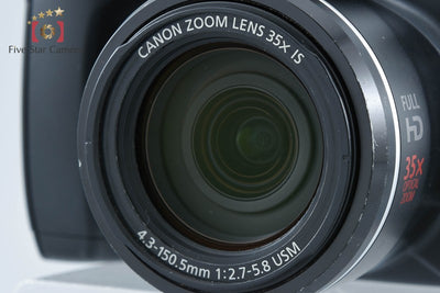 【中古】Canon キヤノン PowerShot SX40 HS ブラック コンパクトデジタルカメラ