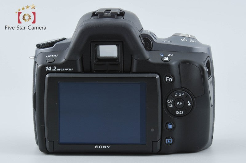 中古】SONY ソニー α380 DSLR-A380 ダブルズームレンズキット