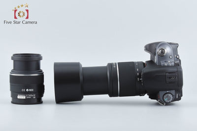 【中古】SONY ソニー α380 DSLR-A380 ダブルズームレンズキット シャッター回数僅少
