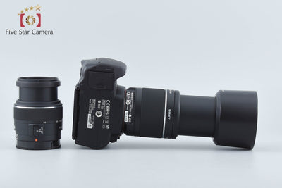 【中古】SONY ソニー α380 DSLR-A380 ダブルズームレンズキット シャッター回数僅少