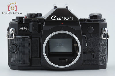 【中古】Canon キヤノン A-1 ブラック フィルム一眼レフカメラ