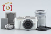 【中古】OLYMPUS オリンパス PEN E-PL9 ホワイト EZ ダブルズームキット シャッター回数僅少