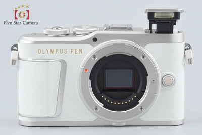 【中古】OLYMPUS オリンパス PEN E-PL9 ホワイト EZ ダブルズームキット シャッター回数僅少