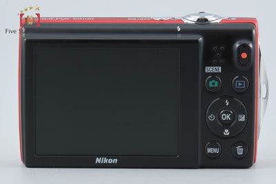 【中古】Nikon ニコン COOLPIX S5100 クリアレッド コンパクトデジタルカメラ