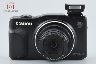 【中古】Canon キヤノン PowerShot SX700 HS ブラック コンパクトデジタルカメラ