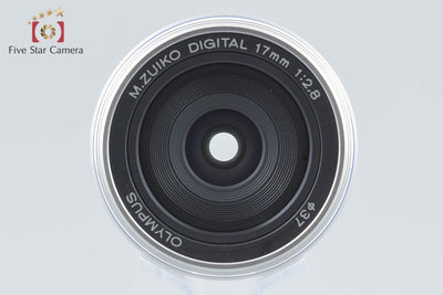 【中古】OLYMPUS オリンパス M.ZUIKO DIGITAL 17mm f/2.8 シルバー