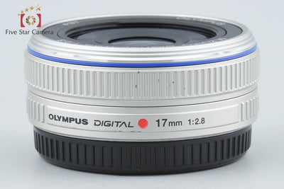 【中古】OLYMPUS オリンパス M.ZUIKO DIGITAL 17mm f/2.8 シルバー