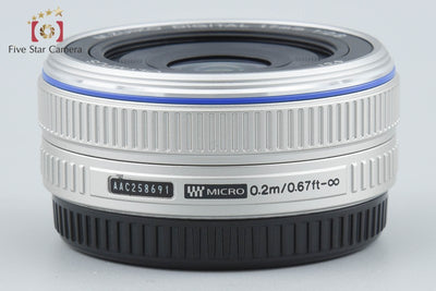 【中古】OLYMPUS オリンパス M.ZUIKO DIGITAL 17mm f/2.8 シルバー