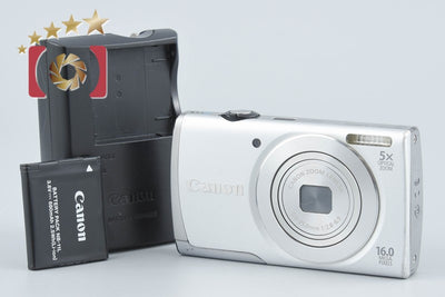 【中古】Canon キヤノン PowerShot A2600 シルバー コンパクトデジタルカメラ