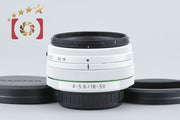 【中古】PENTAX ペンタックス SMC DA L 18-50mm f/4-5.6 DC WR RE ホワイト