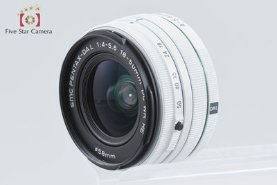 【中古】PENTAX ペンタックス SMC DA L 18-50mm f/4-5.6 DC WR RE ホワイト