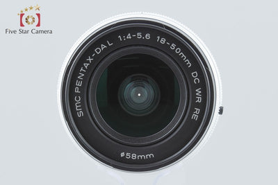 【中古】PENTAX ペンタックス SMC DA L 18-50mm f/4-5.6 DC WR RE ホワイト