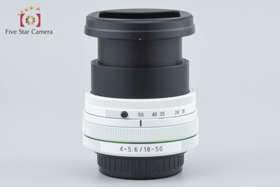 【中古】PENTAX ペンタックス SMC DA L 18-50mm f/4-5.6 DC WR RE ホワイト