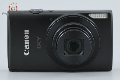 【中古】Canon キヤノン IXY 170 ブラック コンパクトデジタルカメラ