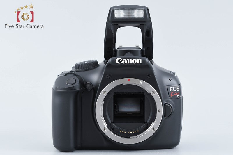 中古】Canon キヤノン EOS Kiss X50 18-55 レンズキット ブラック