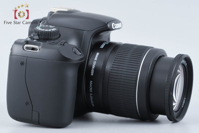 【中古】Canon キヤノン EOS Kiss X50 18-55 レンズキット ブラック シャッター回数僅少