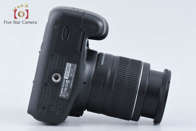 【中古】Canon キヤノン EOS Kiss X50 18-55 レンズキット ブラック シャッター回数僅少