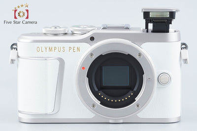 【中古】OLYMPUS オリンパス PEN E-PL9 ホワイト EZ ダブルズームキット シャッター回数僅少