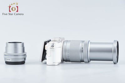 【中古】OLYMPUS オリンパス PEN E-PL9 ホワイト EZ ダブルズームキット シャッター回数僅少