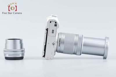 【中古】OLYMPUS オリンパス PEN E-PL9 ホワイト EZ ダブルズームキット シャッター回数僅少