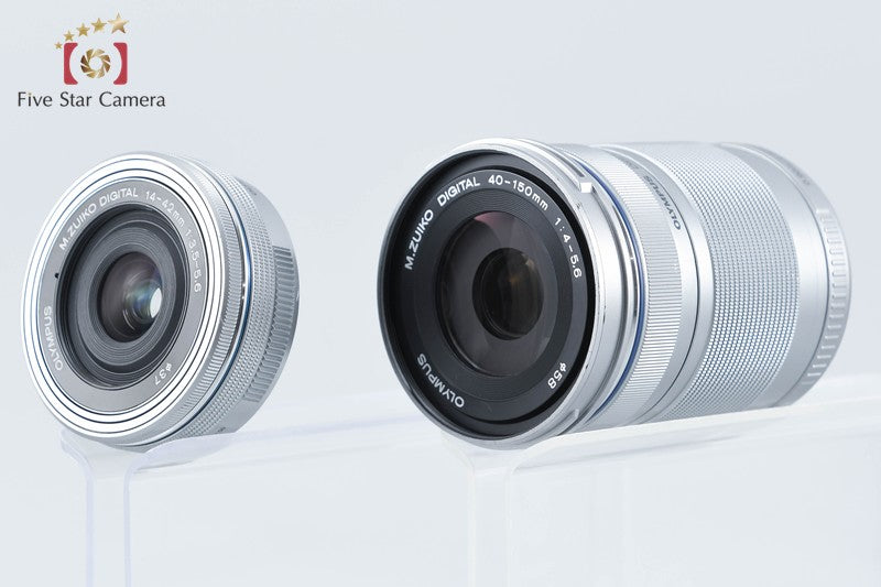 OLYMPUS PEN E-PL9 レンズ2本　シャッター300回程度 中古】OLYMPUS オリンパス PEN E-PL9 ホワイト EZ ダブルズームキット