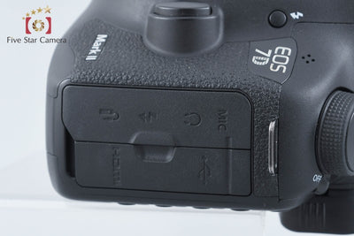 【中古】Canon キヤノン EOS 7D Mark II デジタル一眼レフカメラ