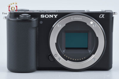 【中古】SONY ソニー α VLOGCAM ZV-E10 パワーズームレンズキット ブラック シャッター回数僅少 元箱付き