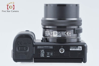 【中古】SONY ソニー α VLOGCAM ZV-E10 パワーズームレンズキット ブラック シャッター回数僅少 元箱付き