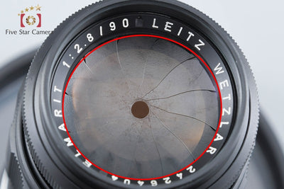 【中古】Leica ライカ ELMARIT 90mm f/2.8 ライカMマウント