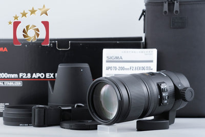 【中古】SIGMA シグマ APO 70-200mm f/2.8 EX DG OS HSM ニコン用 元箱付き