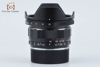 【中古】Voigtlander フォクトレンダー SUPER WIDE-HELIAR 15mm f/4.5 III Aspherical ライカMマウント
