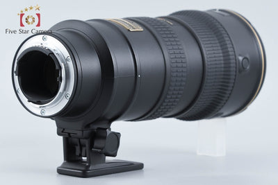 【中古】Nikon ニコン AF-S NIKKOR 70-200mm f/2.8 G ED VR