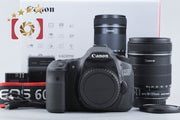 【中古】Canon キヤノン EOS 60D EF-S 18-135 IS レンズキット シャッター回数僅少 元箱付き