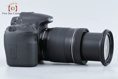 【中古】Canon キヤノン EOS 60D EF-S 18-135 IS レンズキット シャッター回数僅少 元箱付き