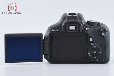 【中古】Canon キヤノン EOS Kiss X5 EF-S 18-55 IS II レンズキット シャッター回数僅少 元箱付き