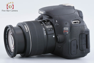 【中古】Canon キヤノン EOS Kiss X5 EF-S 18-55 IS II レンズキット シャッター回数僅少 元箱付き